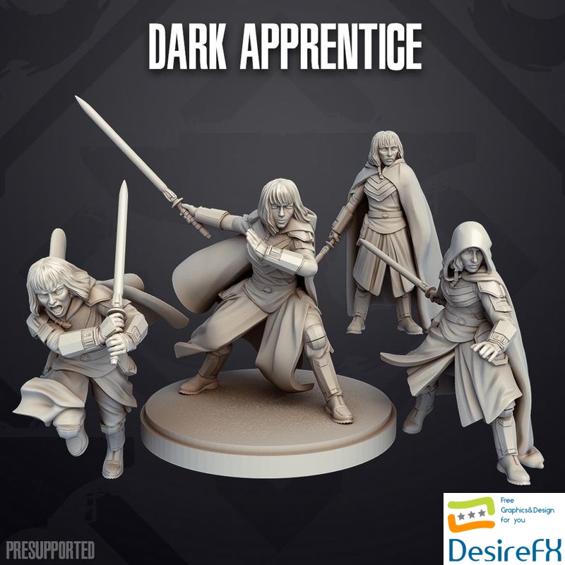 Dark Apprentice - 3D Print