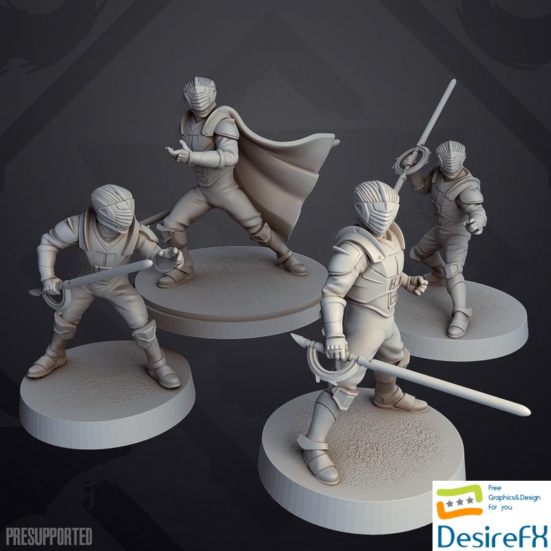Dark Shadow Warrior - 3D Print