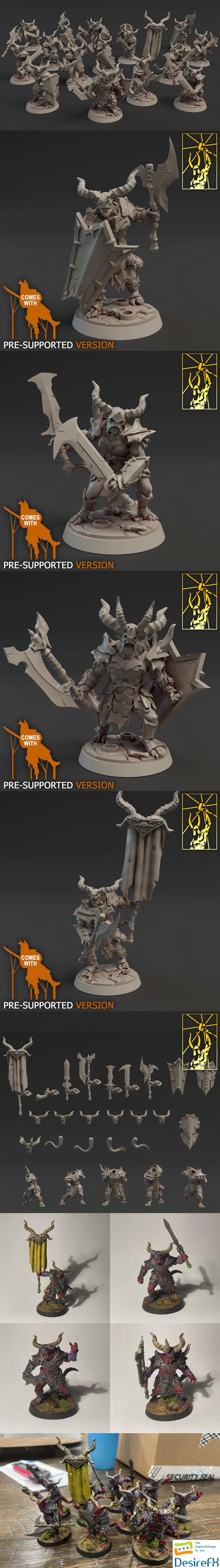Demon Guards - 3D Print
