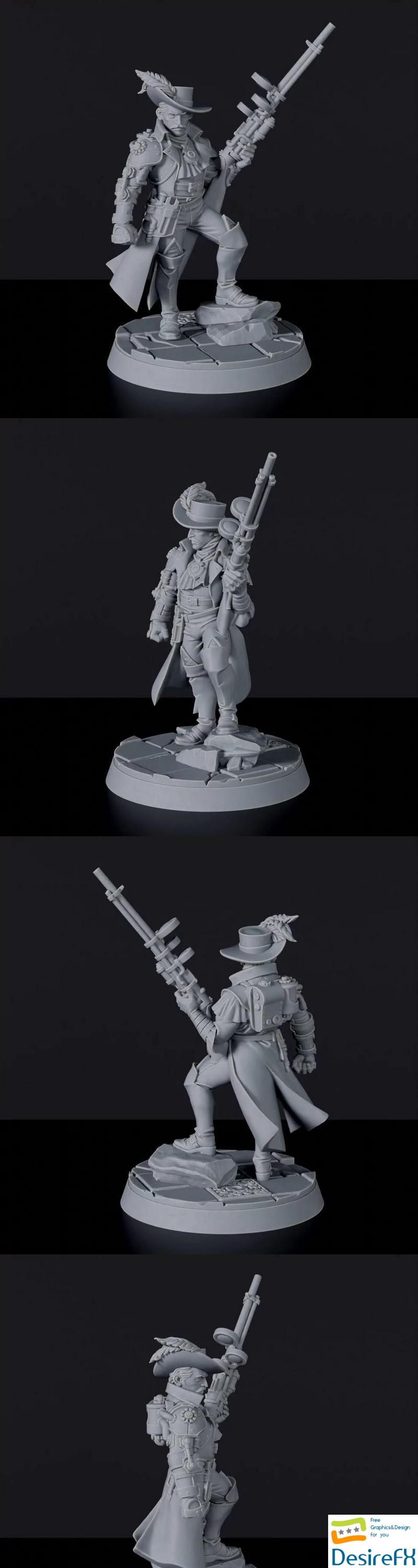 Don The Sniper - 3D Print