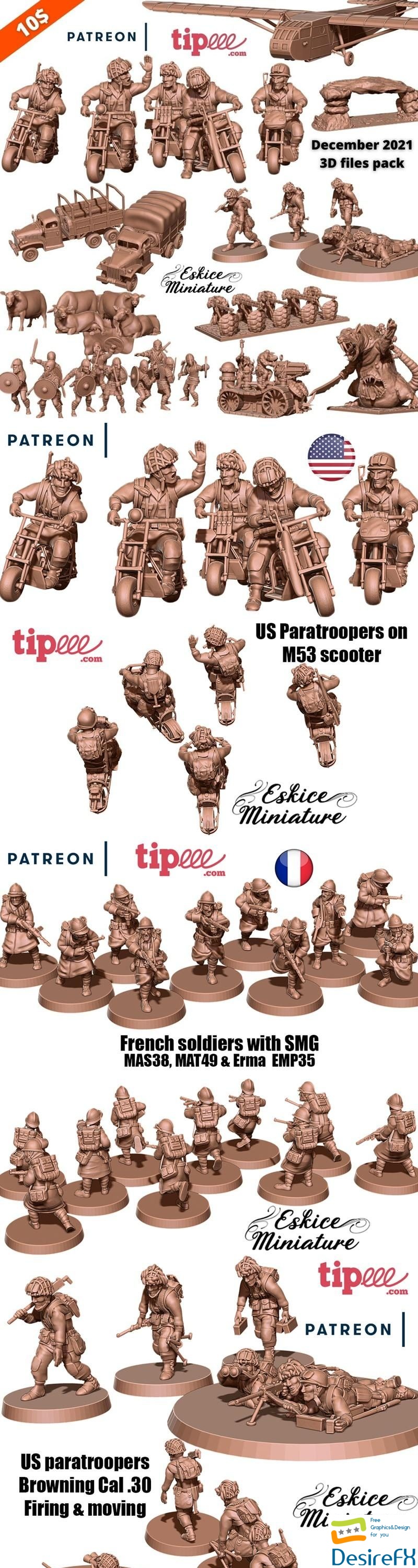 Eskice Miniature December 2021 3D Print