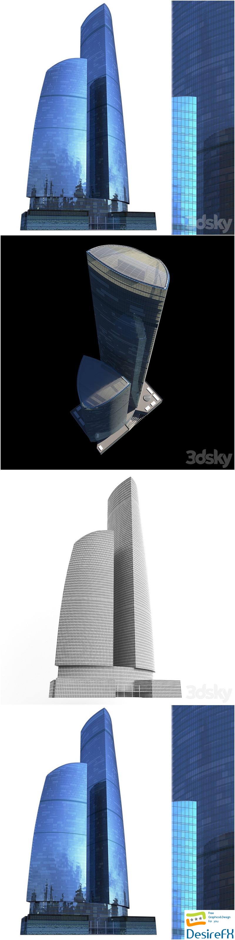 Federation Tower 3D Model