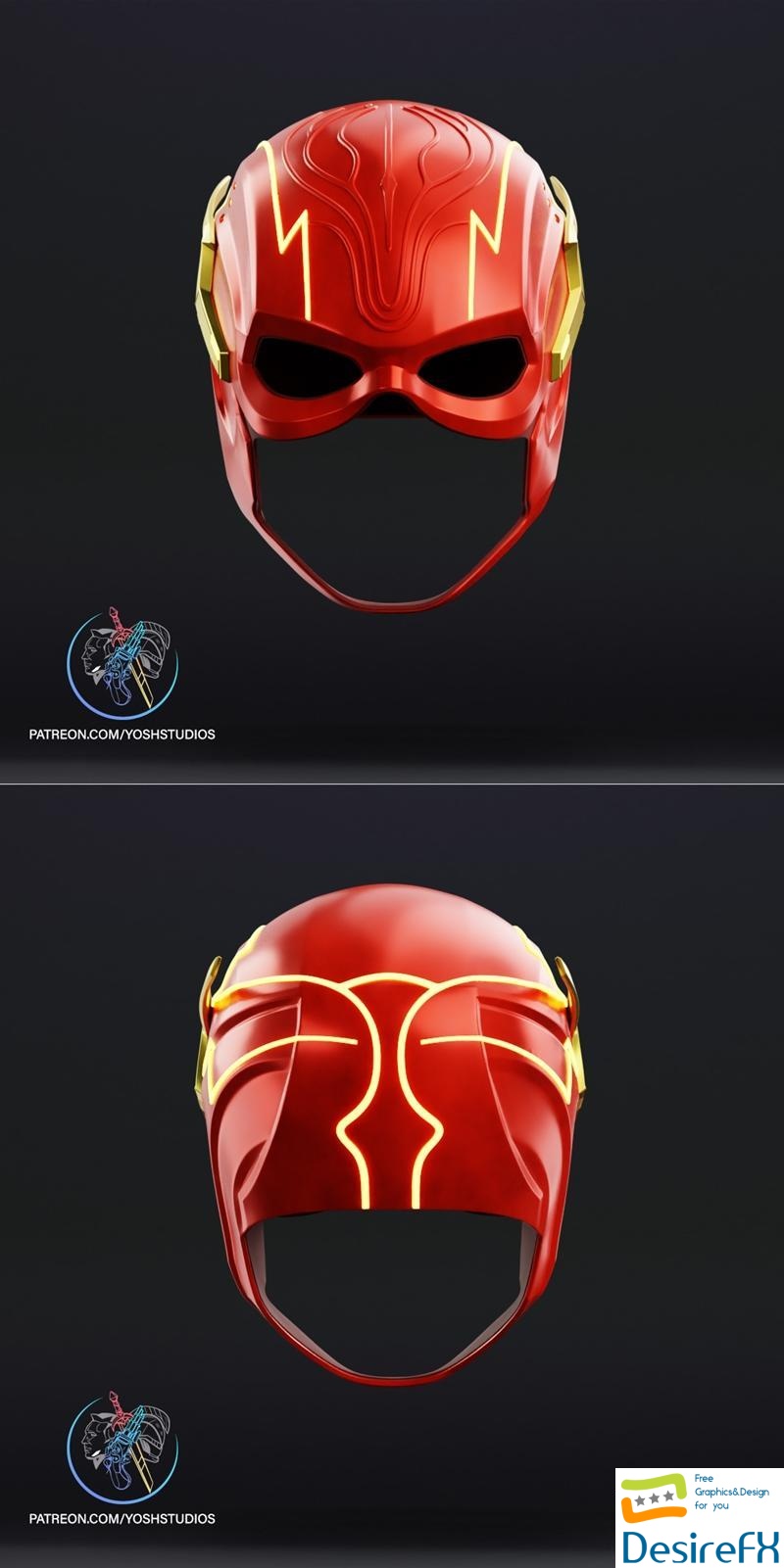 Flash Movie Mask 3D Print