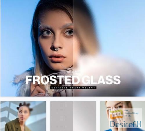Frosted Glass Photo Effect Template - 7QAN34E