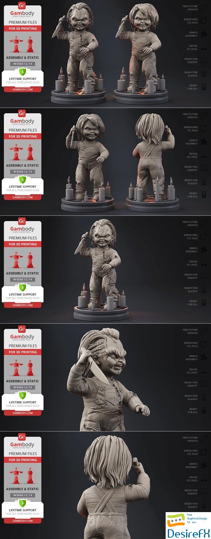 Gambody - Chucky 3D Print