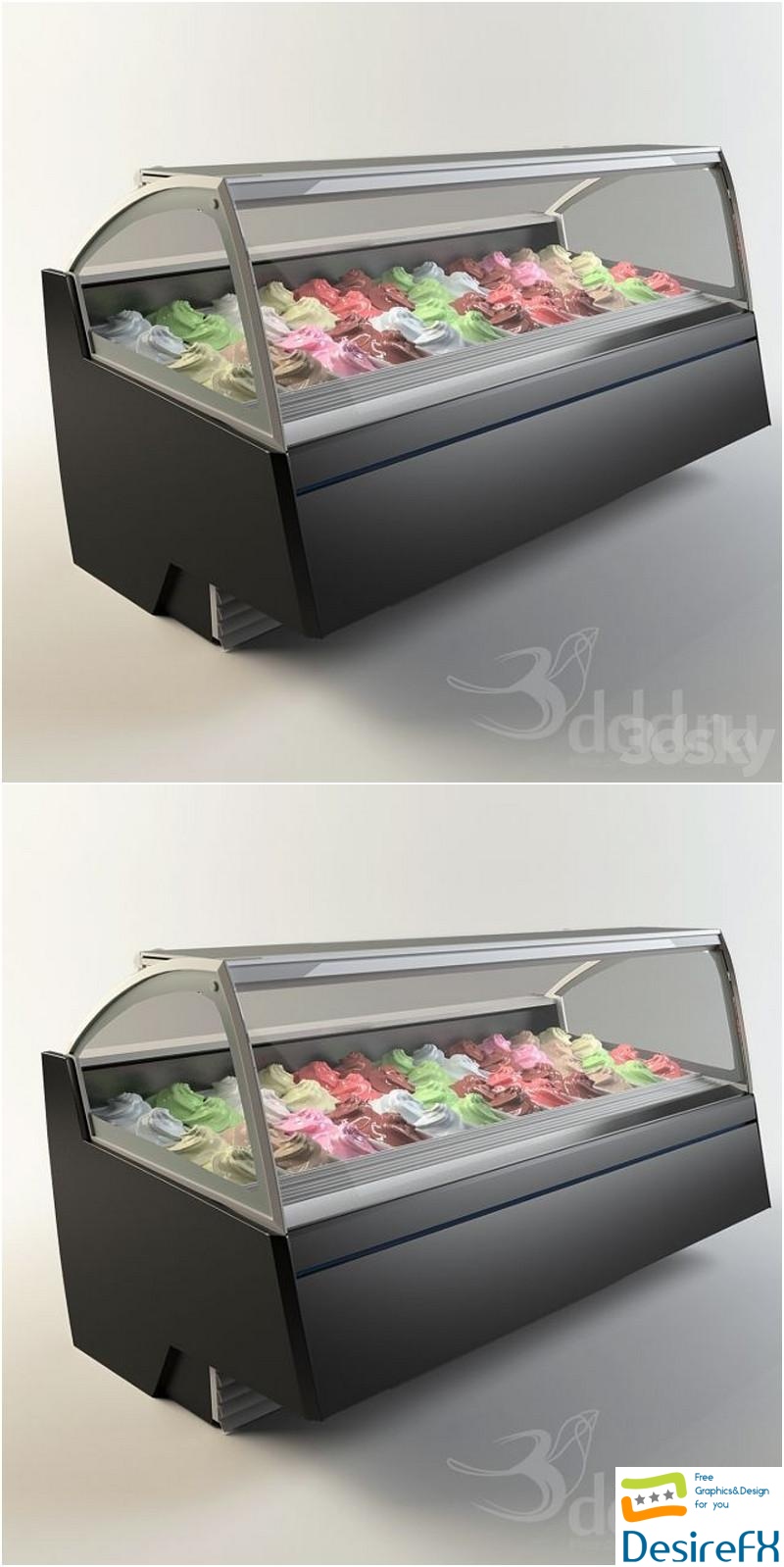 Gelostandard - Elite Freezer 3D Model