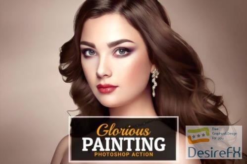 Glorious Painting Photoshop Action - 92453742