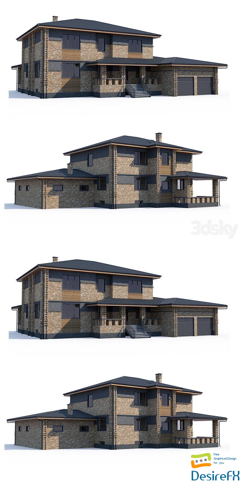 House v11 3D Model