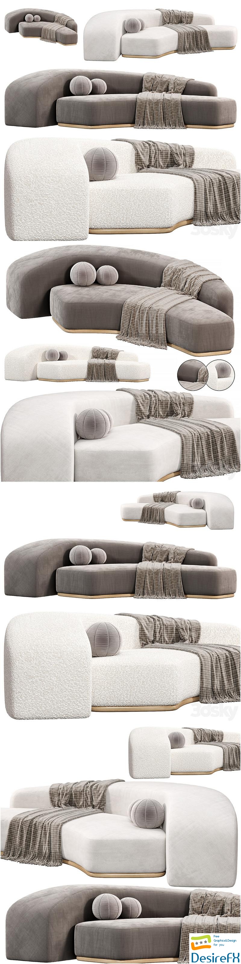 LS28B DAYBED Sofa By LUCA STEFANO, sofas 3D Model