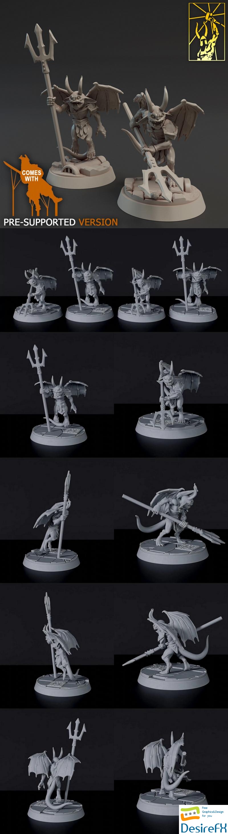 Malicious Imps - 3D Print