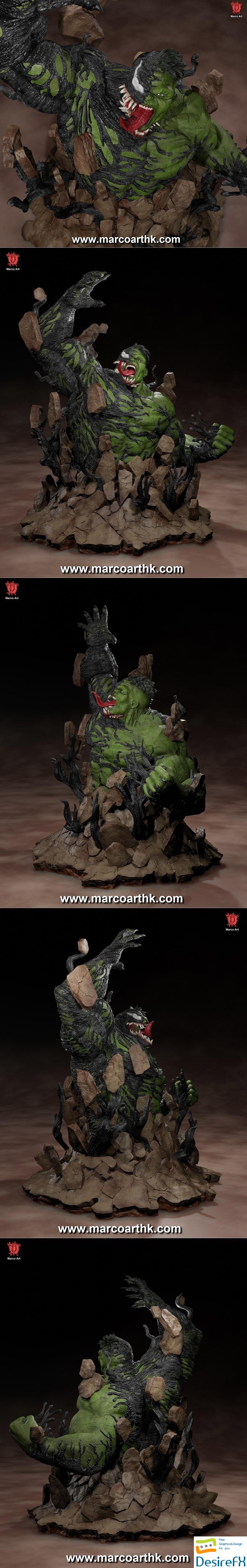 Marco Art - Hulk 3D Print