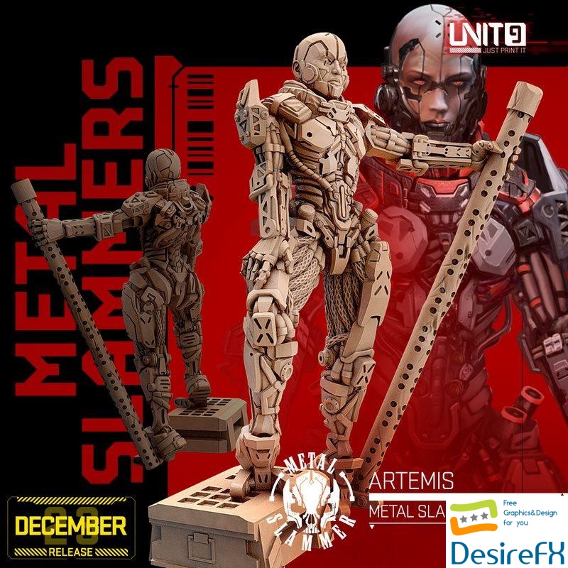 Metal Slammer - Artemis 02 - 3D Print