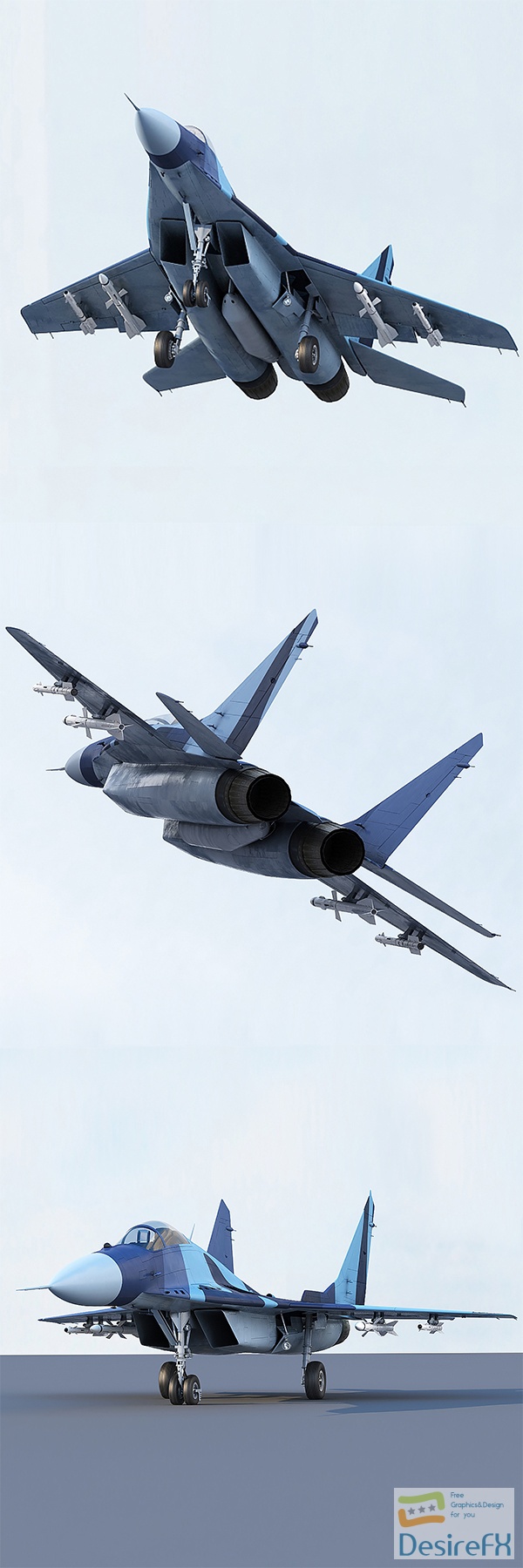 MiG-29 3D Model