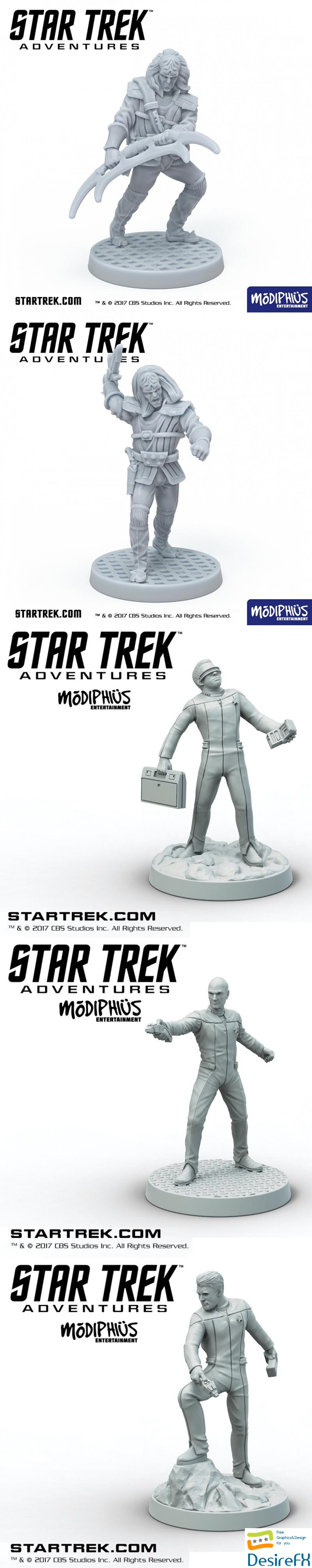 Modiphius Entertainment - Star Trek Adventures 3D Print