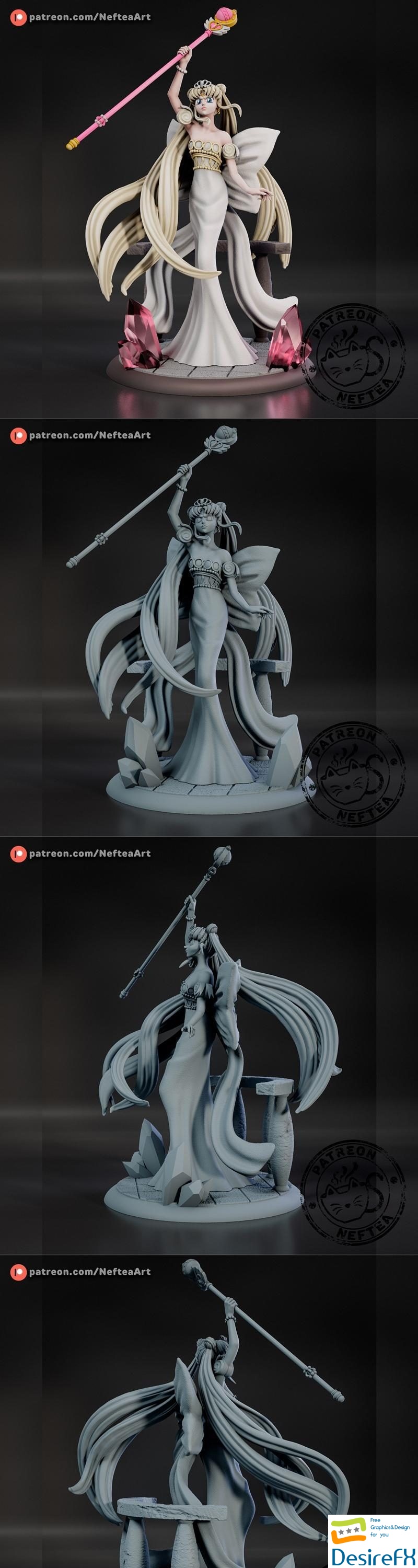 Neo Queen Serenity 3D Print