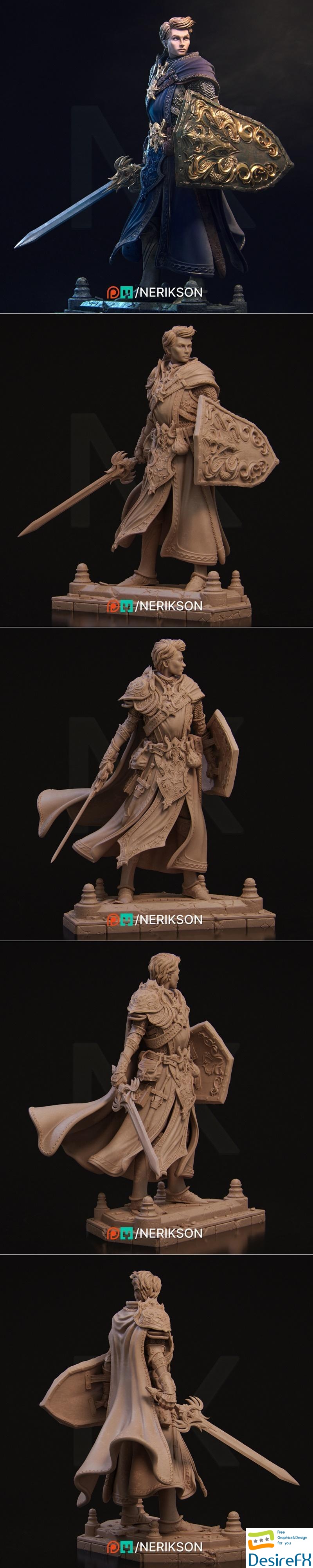 Nerikson - Aaron Statue 3D Print