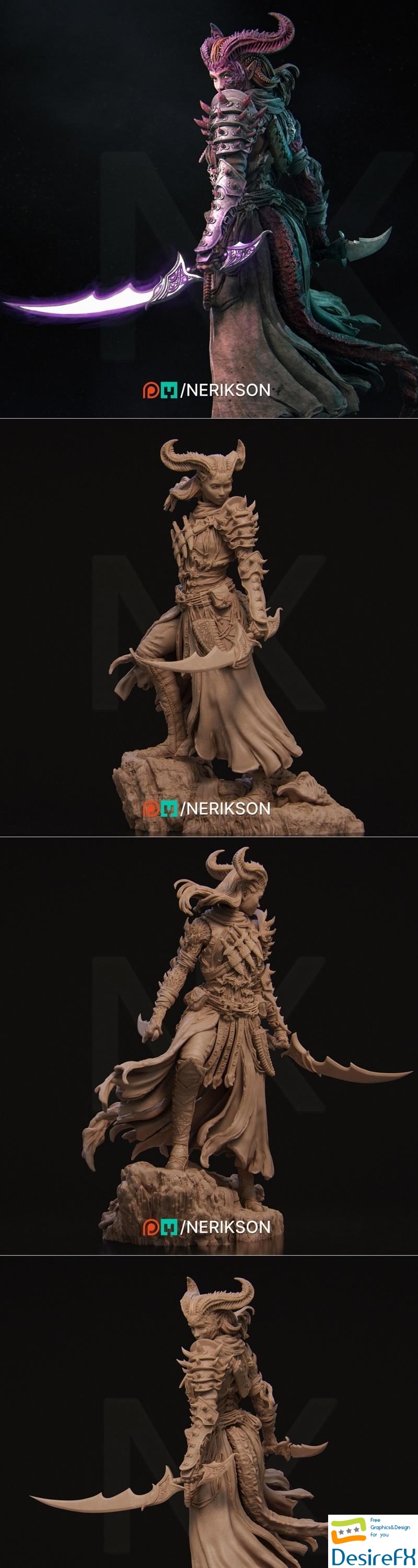 Nerikson - Lensi Statue 3D Print