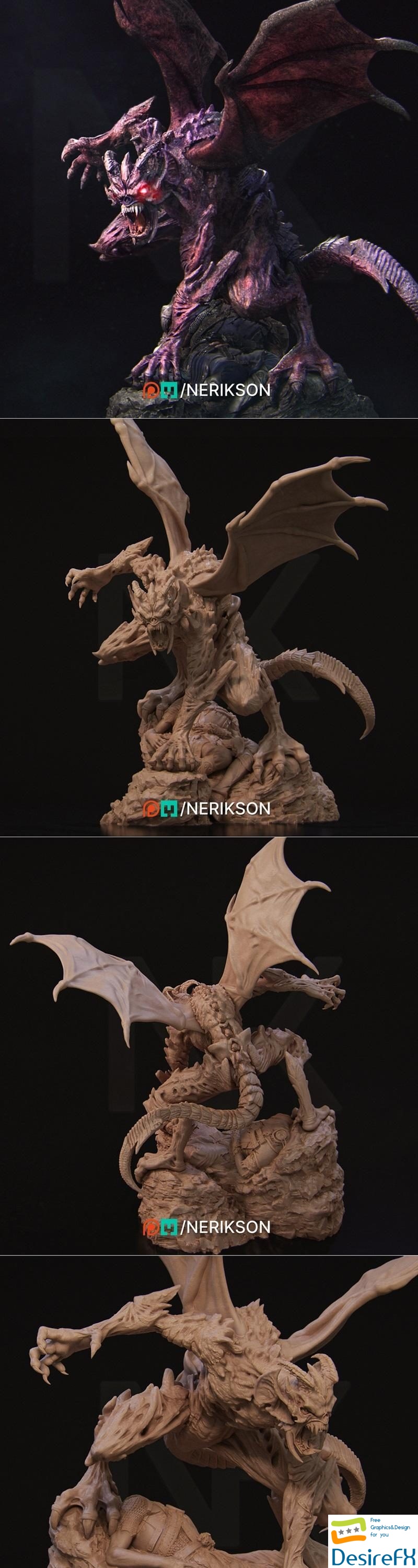 Nerikson - Steve the Demon Imp 3D Print