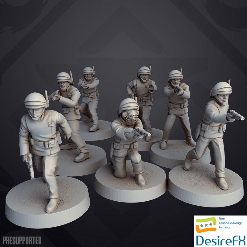 New Alliance Fleet Troopers - 3D Print