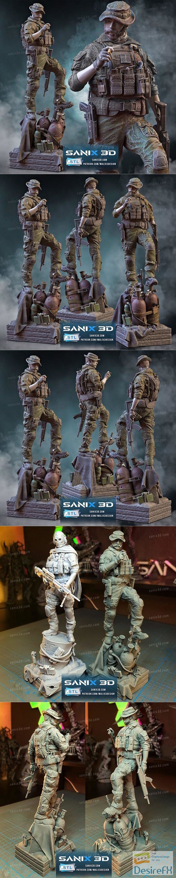 Sanix – Captain Price (Call of Duty) – 3D Print