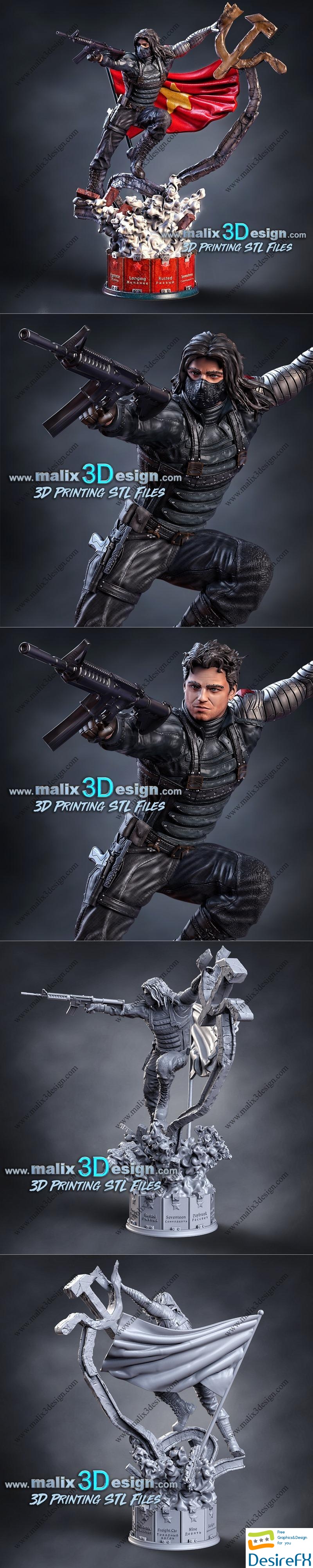 Sanix - Winter Soldier 3D Print