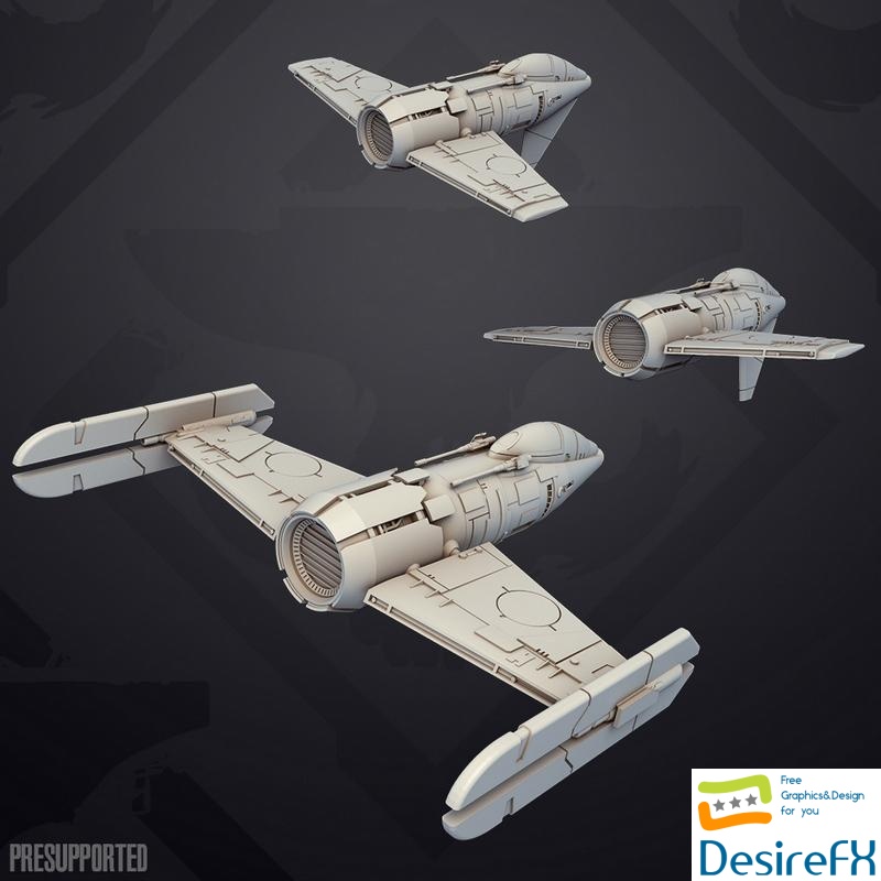 Spitfury Starfighter - 3D Print