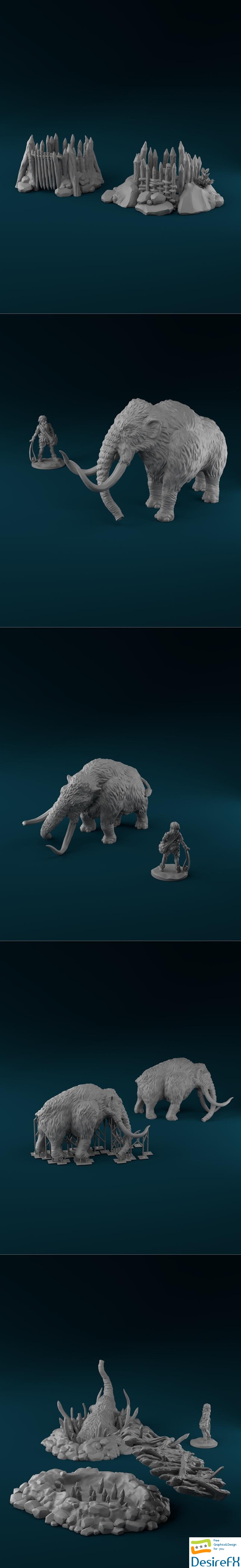 StoneAxe Miniatures - The Rampart 3D Print