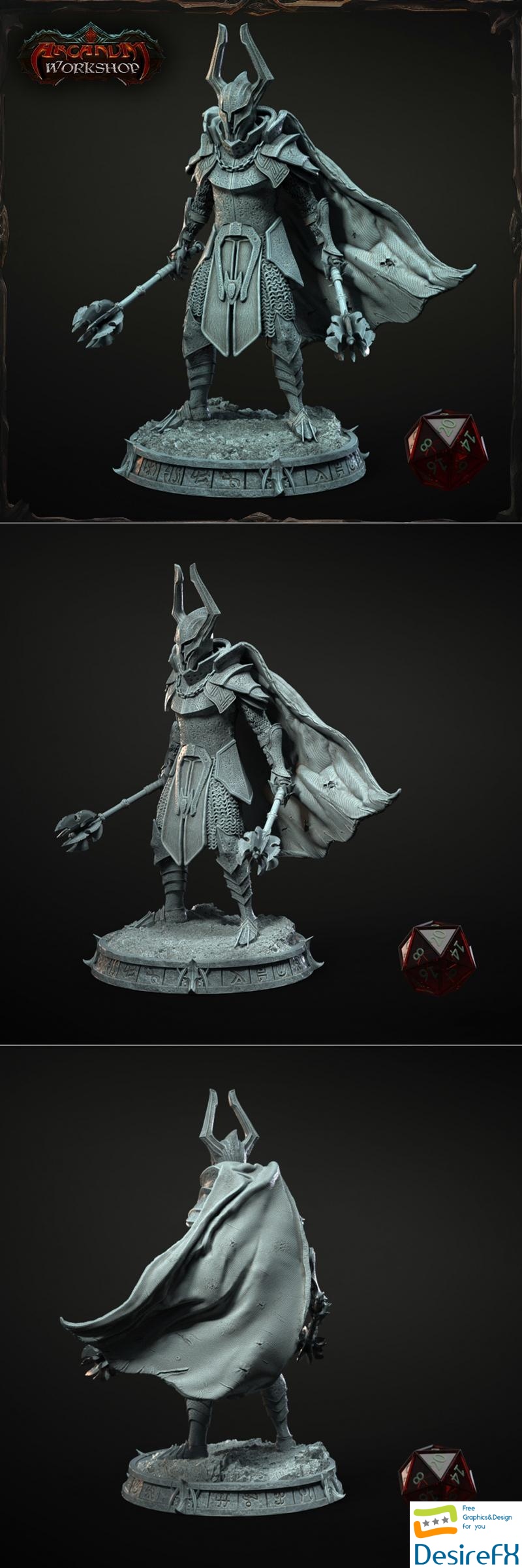 The brutal Lord 3D Print