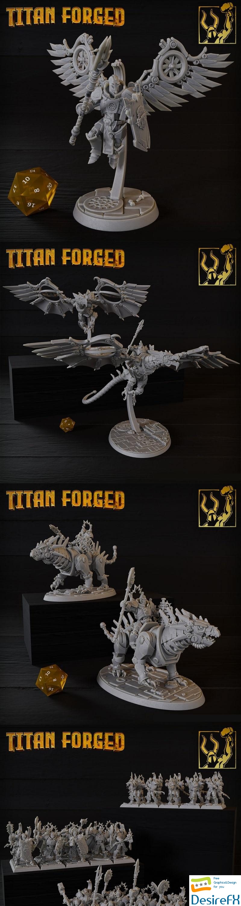 Titan Forged - Construct Autonoms Pack - 3D Print