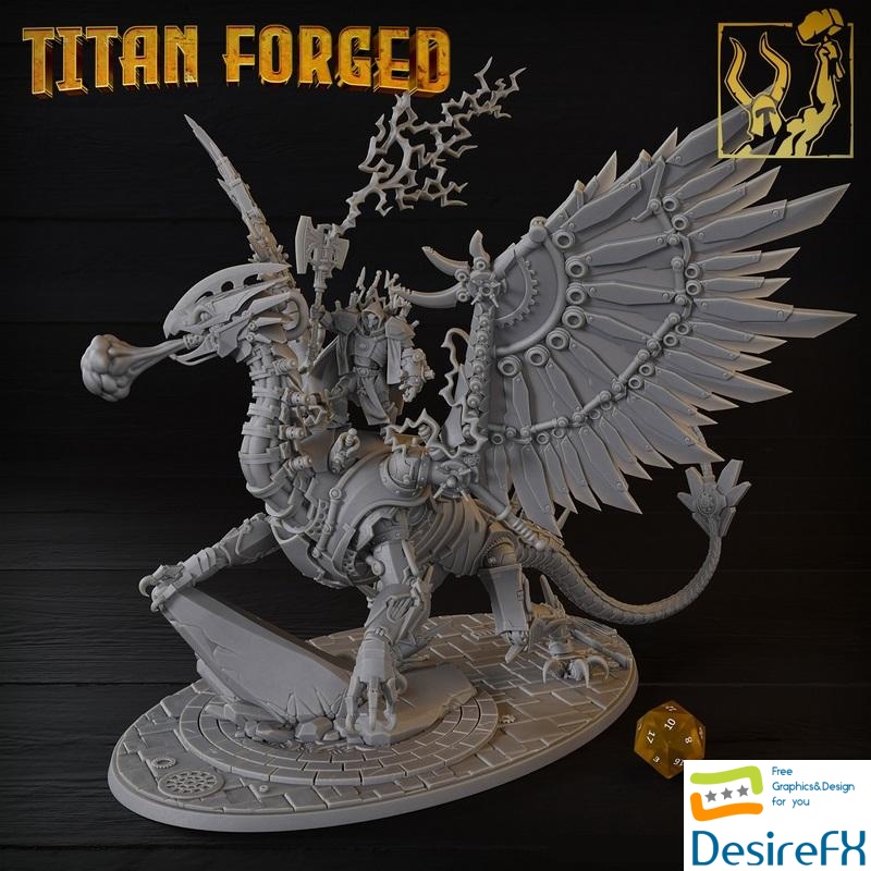 Titan Forged - Steam Dragon - 3D Print