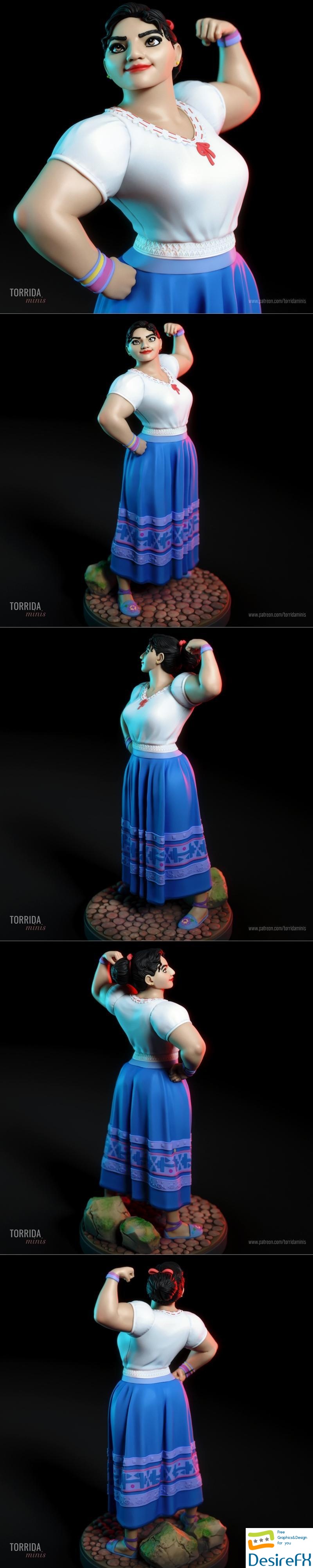 Torrida Minis - Luisa 3D Print