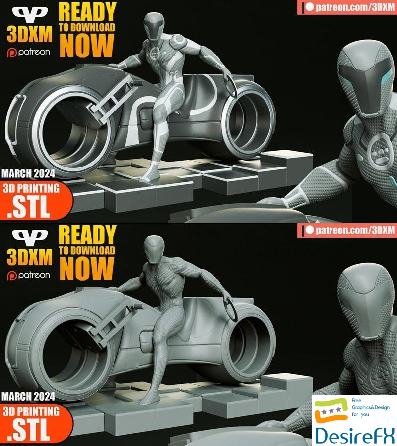Tron Legacy 3D Print