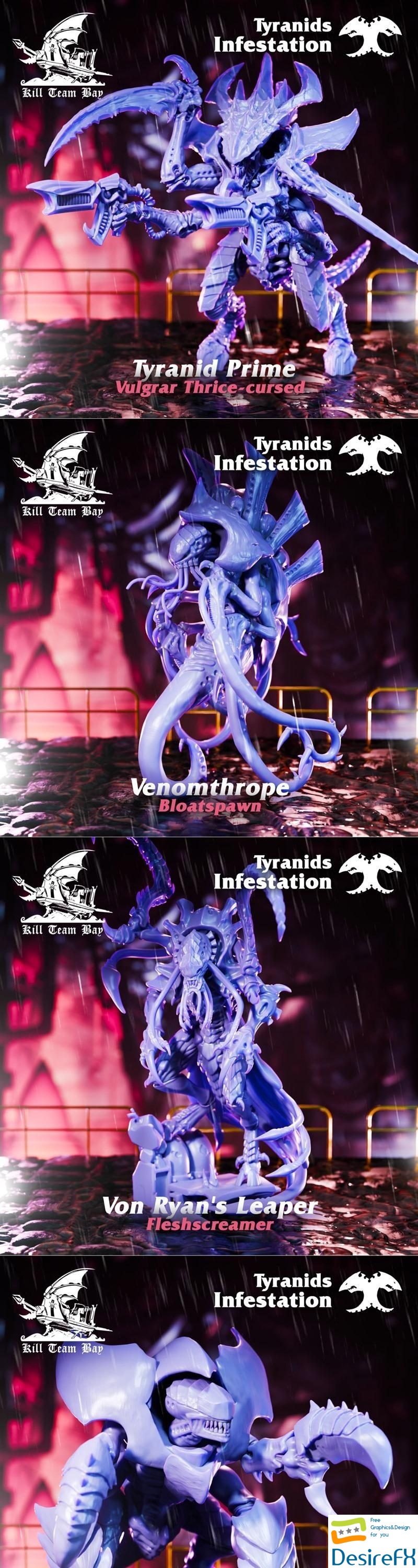 Tyranids Infestation by the Kill Team Bay 3D Print