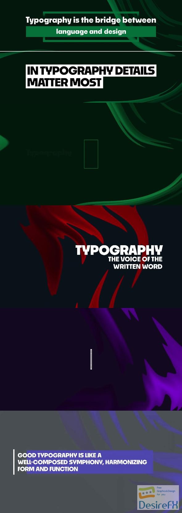 VideoHive Colorful Text Animations 50906903