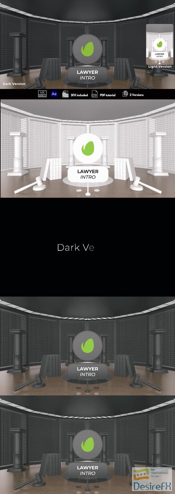 VideoHive Lawyer Logo 50912913