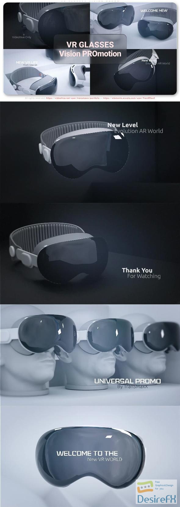 VideoHive VR Glasses Vision Promo 50937534