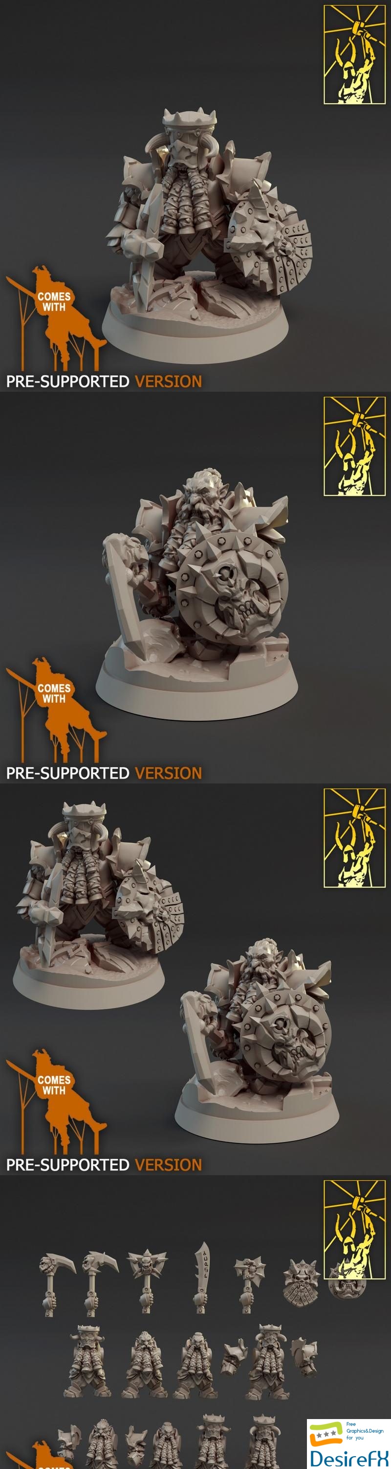 Warriors - 3D Print