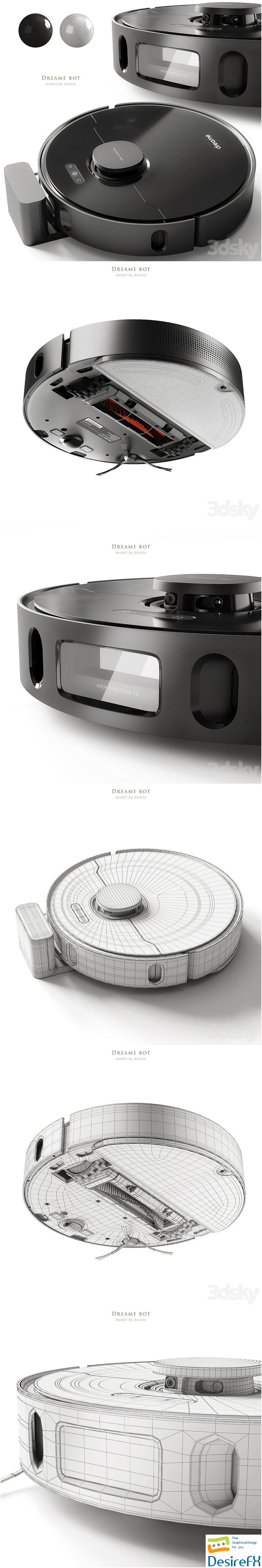 Xiaomi Dreame Bot L10 Pro 3D Model