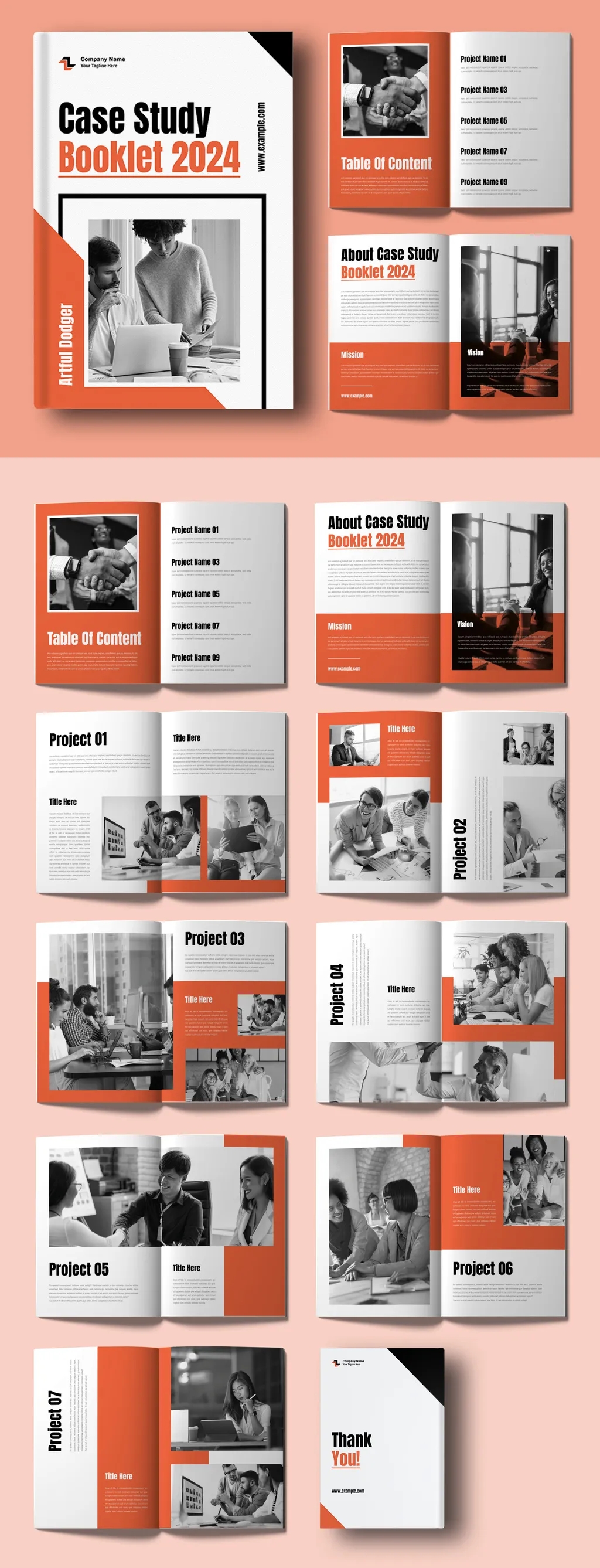 Adobestock - Case Study Booklet Layout 723806327