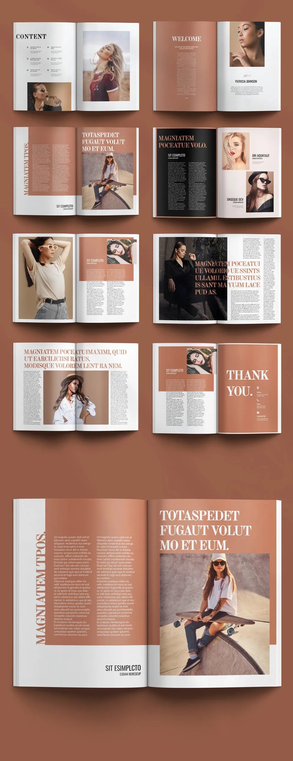 Adobestock - Magazine Layout 714758430