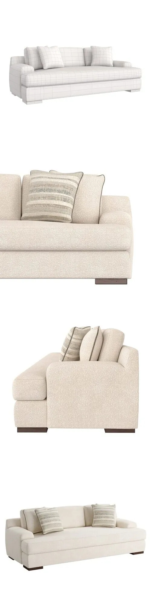 Bernhardt Andie Leather Sofa
