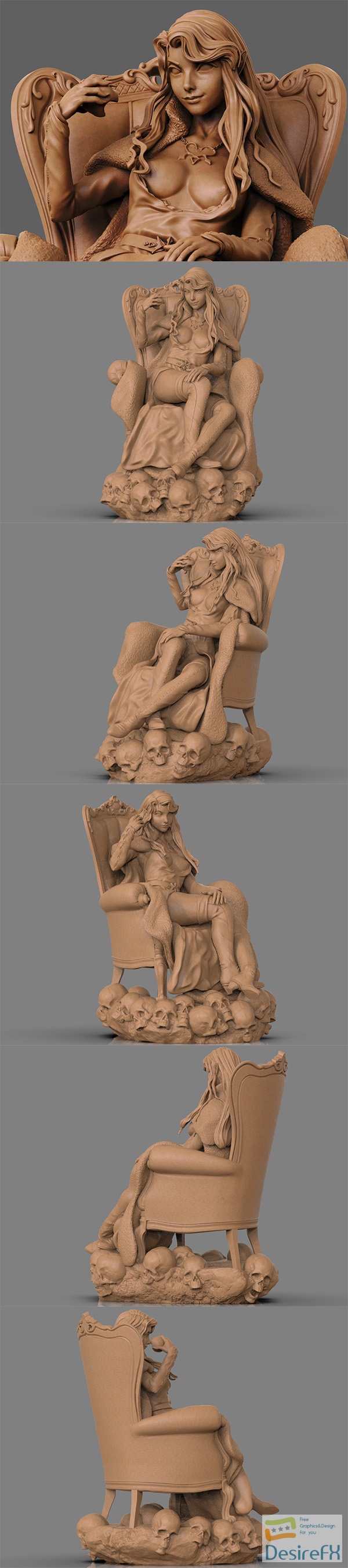 Ca 3d Studios – Lenore NSFW Version – 3D Print