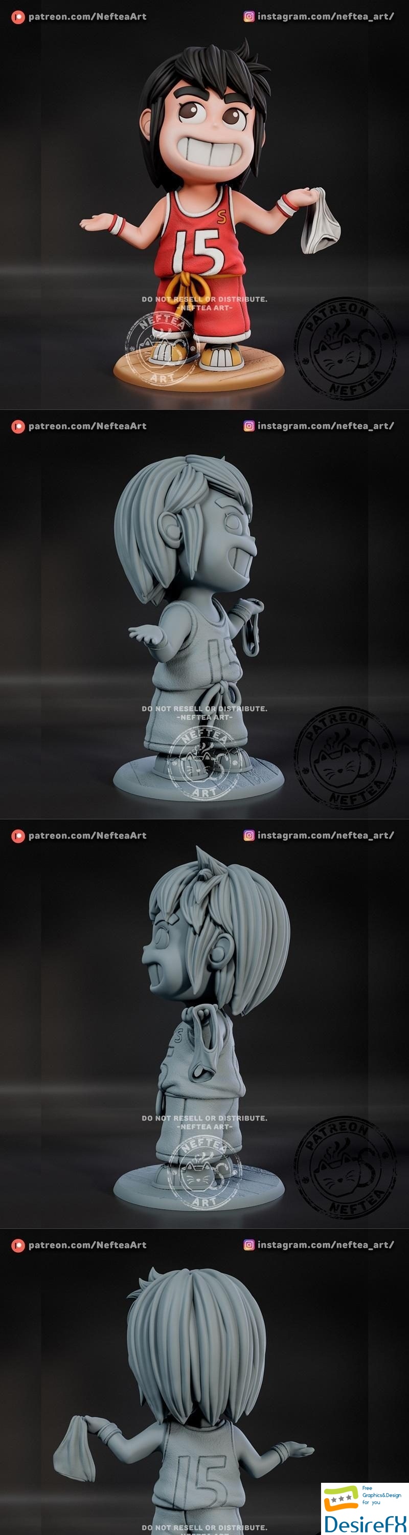 Chibi Dash Kappei 3D Print