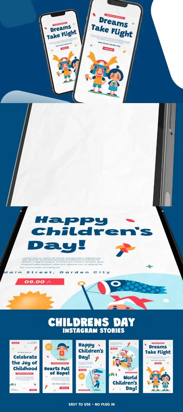 Childrens Day Instagram Stories 51893453 Videohive
