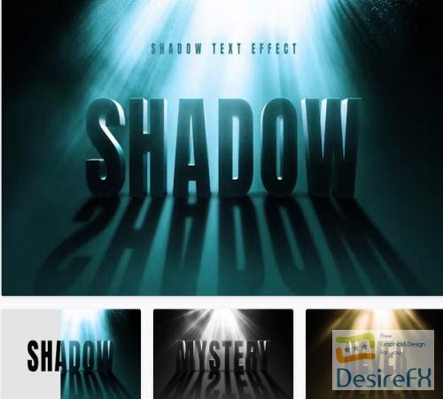 Cinematic Shadow Text Effect - 92472499