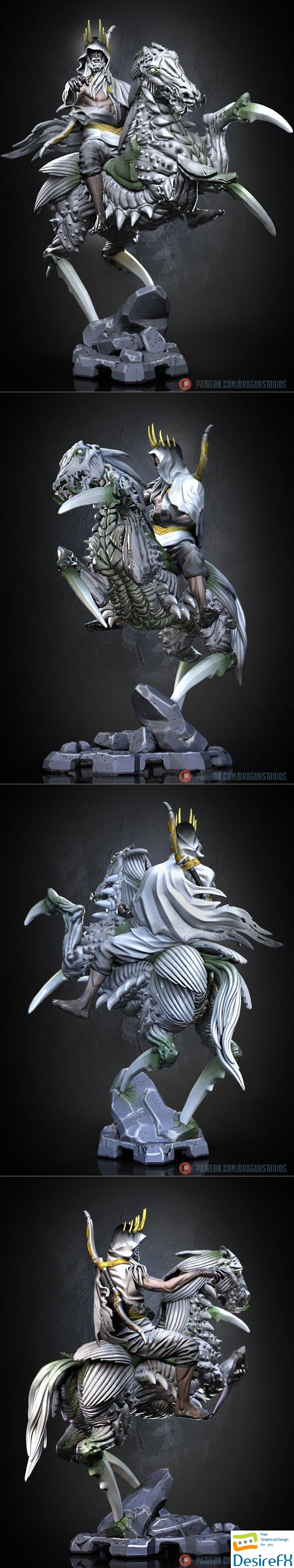 Conqueror Four Horsemen 3D Print