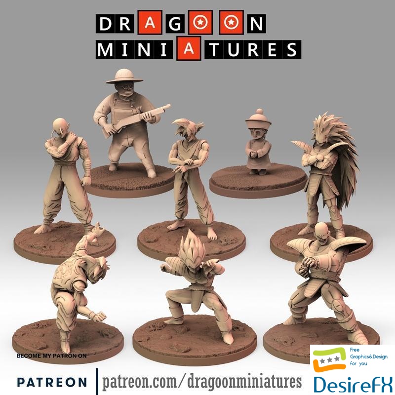 Dragoon Miniatures Term 01 3D Print