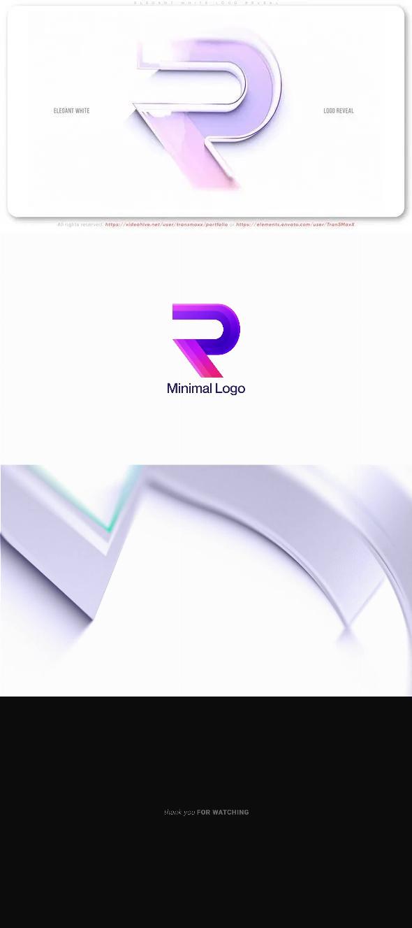 Elegant White Logo Reveal 51829525 Videohive