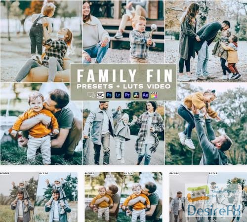 Family Fin Presets - luts Videos Premiere Pro - WFTGDQ7