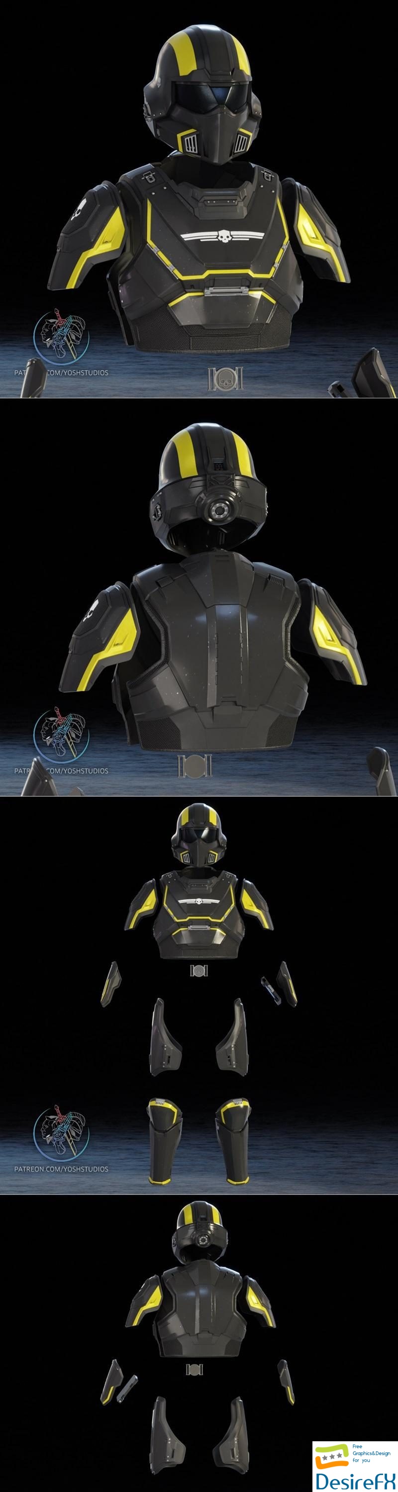 HellDivers Armor 3D Print